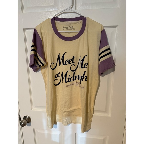 Taylor Swift Tops - Taylor Swift Midnights Meet Me At Midnight T-Shirt Lavender Haze Tee New Large